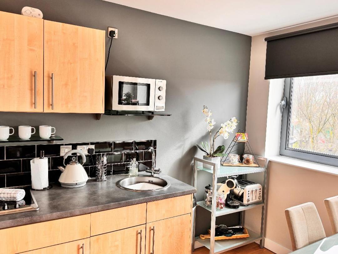Perfectly Located City Centre Studio Apartment - West One With Free Wifi, Gym Access, Netflix Sheffield Zewnętrze zdjęcie
